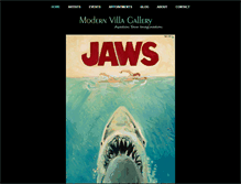 Tablet Screenshot of modernvillagallery.com